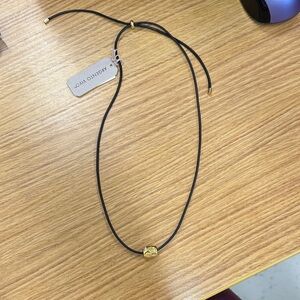 Black and Gold Necklace